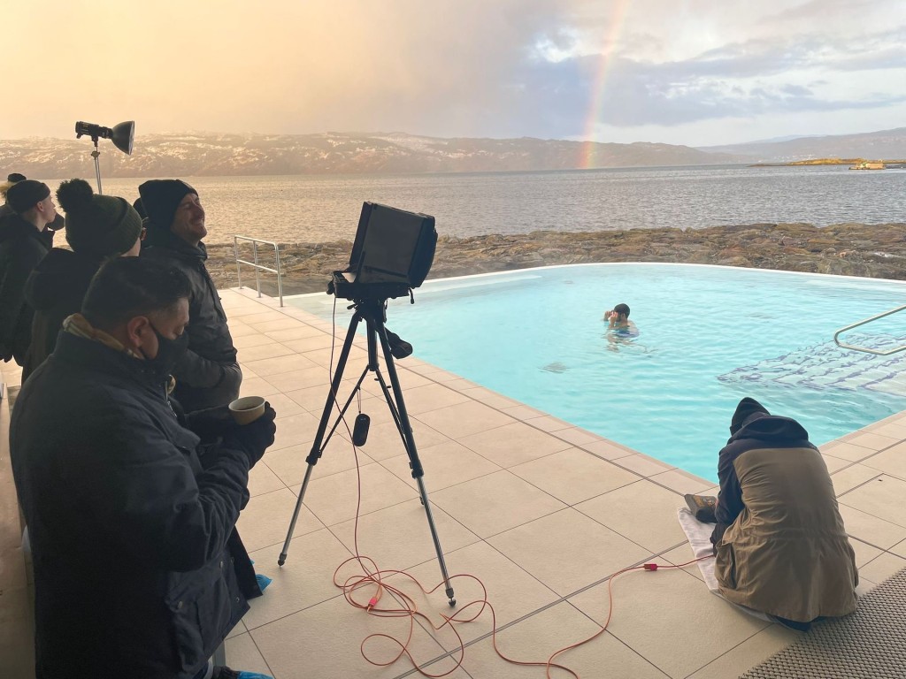 Describe this image - Client Name / Location